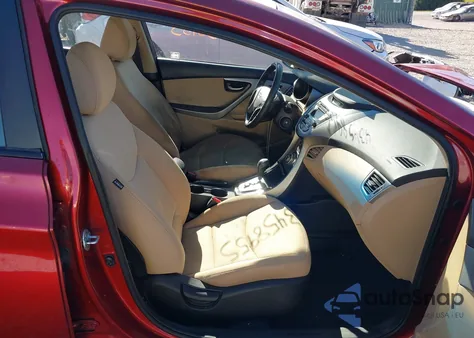 2013 Hyundai Elantra Gls z USA, uszkodzony, nr VIN 5NPDH4AE0DH406624